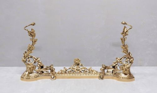 French Brass Gilt Fender