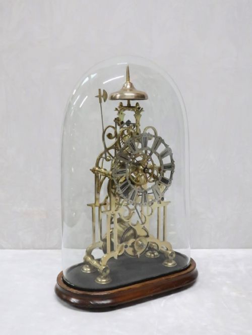 Victorian Antique Skeleton Clock