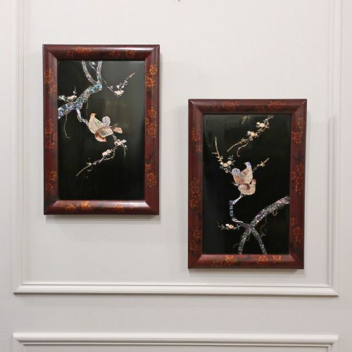 Pair of Japanese Meiji Period Shibayama Pictures