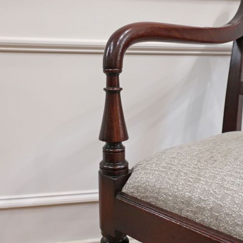 fig 2. Set of 8 Georgian Mahogany Dining Chairs Attributed to Gillows