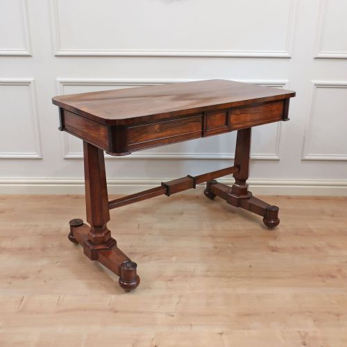 fig 1. Late Georgian Rosewood Writing Table
