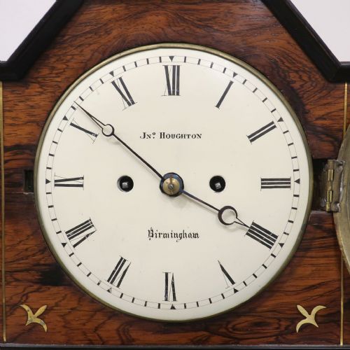 fig 2. Georgian Rosewood Bracket Clock by John Houghton