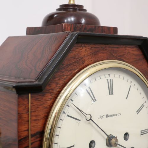 fig 3. Georgian Rosewood Bracket Clock by John Houghton