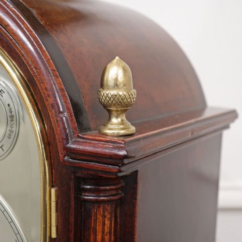 GERMAN MAHOGANY BRACKET CLOCK BY WINTERHALDER HOFMEIER - ADDITIONAL PHOTO 6