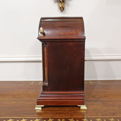 GERMAN MAHOGANY BRACKET CLOCK BY WINTERHALDER HOFMEIER - ADDITIONAL PHOTO 10