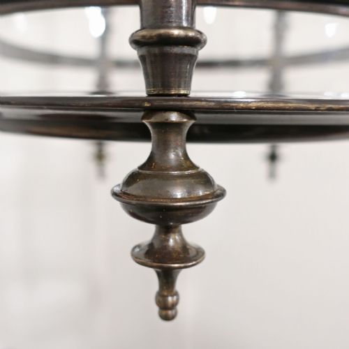 fig 3. Edwardian Bronze Hall Lantern by Faraday & Son
