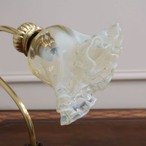 fig 1. Art Nouveau Brass Desk Lamp