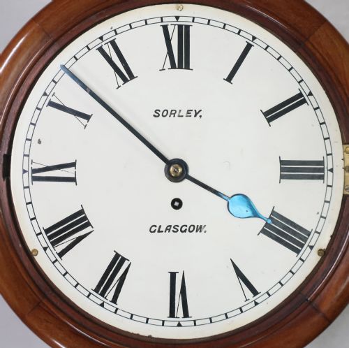 fig 1. Victorian Wall Clock by Sorely of Glasgow