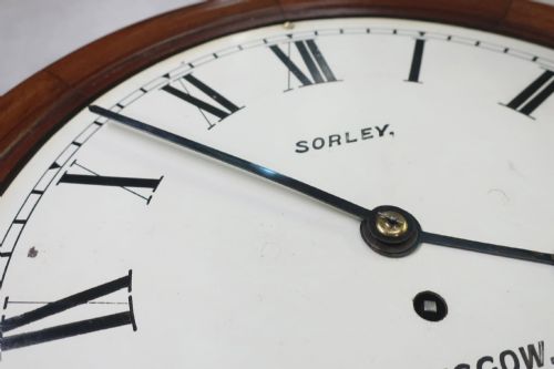 fig 2. Victorian Wall Clock by Sorely of Glasgow