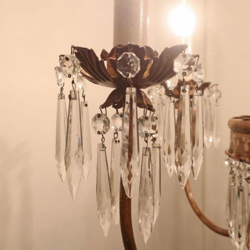 fig 3. French Gilt Toleware Chandelier