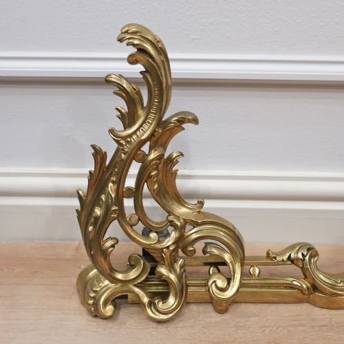 fig 2. French Rococo Style Gilt Bronze Extending Fender