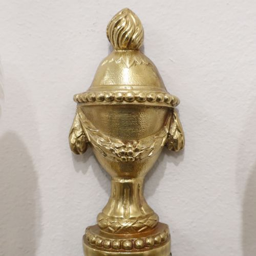 PAIR OF FRENCH GILT BRONZE TWIN ARM WALL LIGHTS BY CHARLES CASIER - ADDITIONAL PHOTO 7