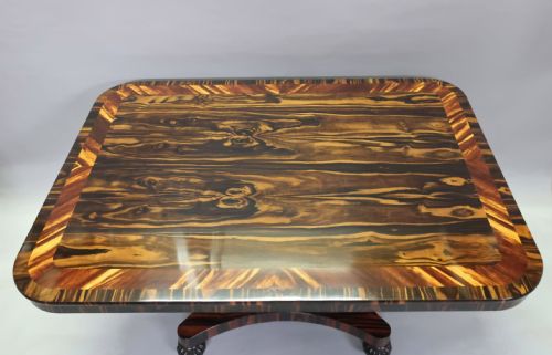 REGENCY COROMANDEL WOOD BREAKFAST DINING TABLE - ADDITIONAL PHOTO 2