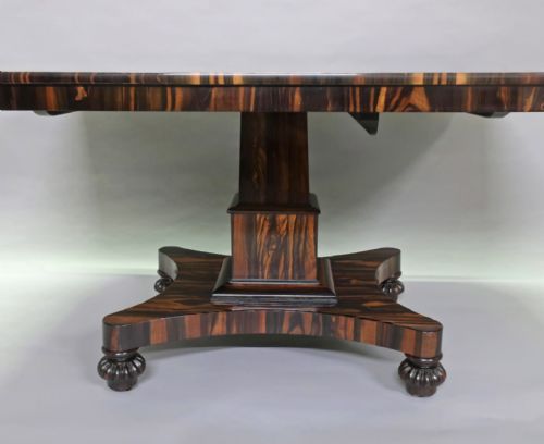 REGENCY COROMANDEL WOOD BREAKFAST DINING TABLE - ADDITIONAL PHOTO 8
