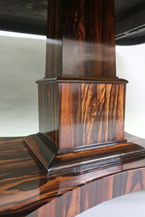 REGENCY COROMANDEL WOOD BREAKFAST DINING TABLE - ADDITIONAL PHOTO 10