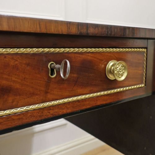 REGENCY MAHOGANY SOFA TABLE - ADDITIONAL PHOTO 6