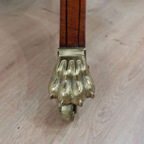 REGENCY MAHOGANY SOFA TABLE - ADDITIONAL PHOTO 13