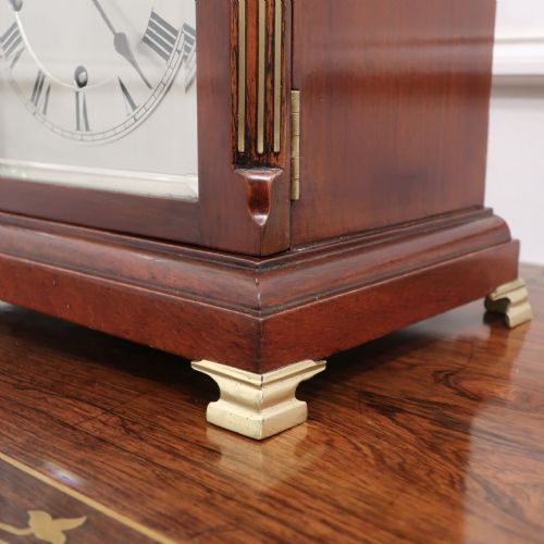 fig 4. German Westminster Striking Bracket Clock by W&H