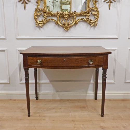fig 1. Georgian Mahogany Side Table