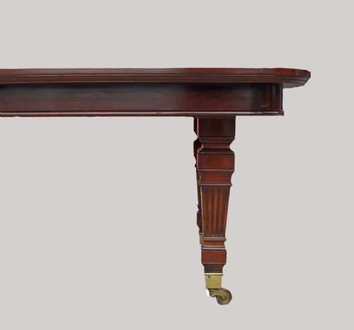 VICTORIAN MAHOGANY EXTENDING IMPERIAL DINING TABLE BY GILLOWS - ADDITIONAL PHOTO 2