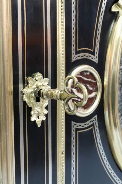 fig 2. French Louis Philippe Ebonised Side Cabinet Attributed to Monbro
