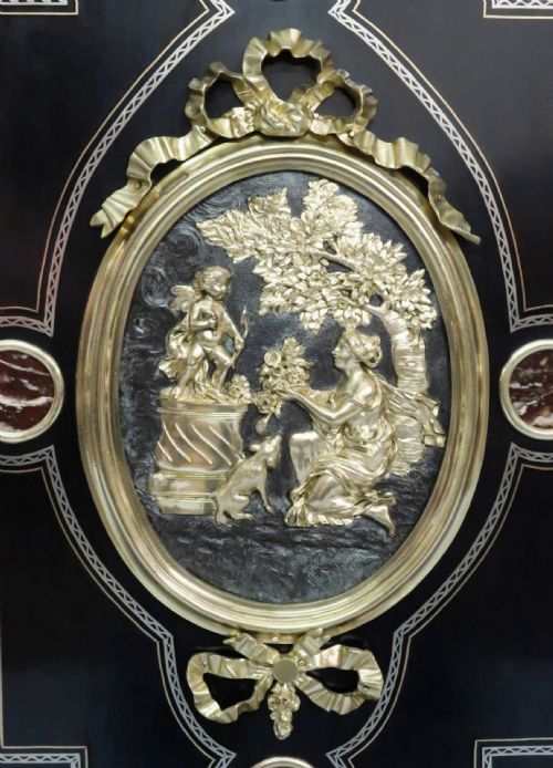 fig 3. French Louis Philippe Ebonised Side Cabinet Attributed to Monbro