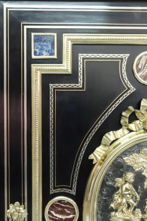 fig 4. French Louis Philippe Ebonised Side Cabinet Attributed to Monbro