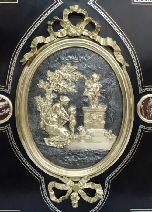 fig 5. French Louis Philippe Ebonised Side Cabinet Attributed to Monbro