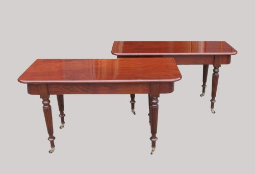 GEORGIAN MAHOGANY EXTENDING DINING TABLE ATTRIBUTED TO GILLOWS - ADDITIONAL PHOTO 6