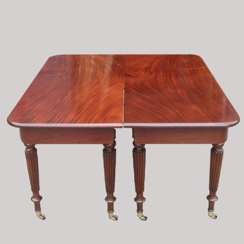 GEORGIAN MAHOGANY EXTENDING DINING TABLE ATTRIBUTED TO GILLOWS - ADDITIONAL PHOTO 7