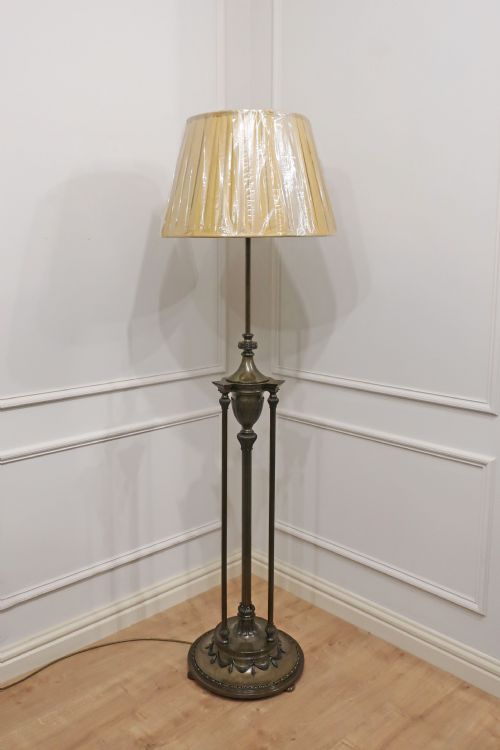 Victorian Bronze Empire Style Floor Lamp