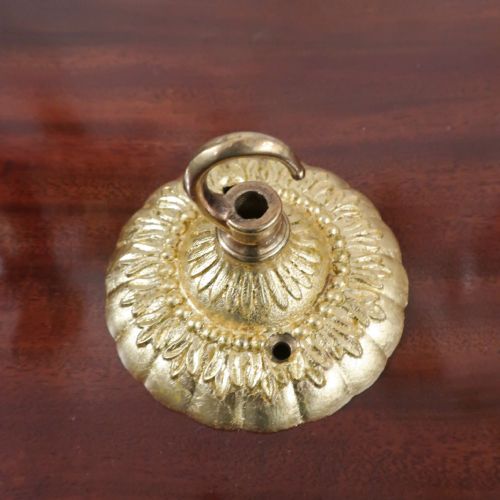 FRENCH GILT BRONZE FIVE ARM CHANDELIER - ADDITIONAL PHOTO 13