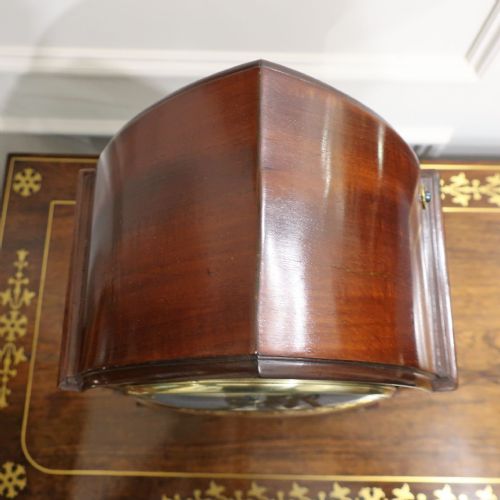GEORGIAN MAHOGANY BRACKET CLOCK BY CORDING OF LONDON - ADDITIONAL PHOTO 8