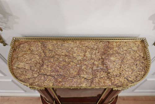 FRENCH LOUIS XVI STYLE DISPLAY CABINET ATTRIBUTED TO PAUL SORMANI - ADDITIONAL PHOTO 3
