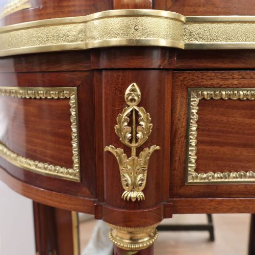 FRENCH LOUIS XVI STYLE DISPLAY CABINET ATTRIBUTED TO PAUL SORMANI - ADDITIONAL PHOTO 4
