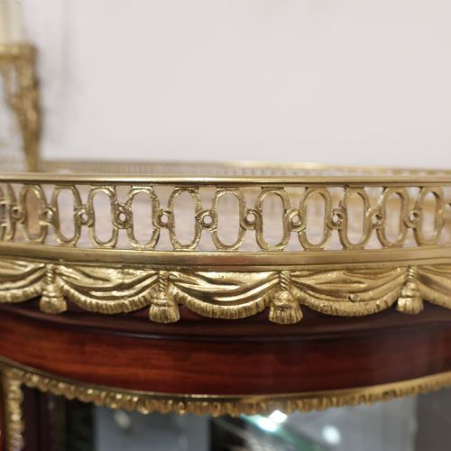 FRENCH LOUIS XVI STYLE DISPLAY CABINET ATTRIBUTED TO PAUL SORMANI - ADDITIONAL PHOTO 7