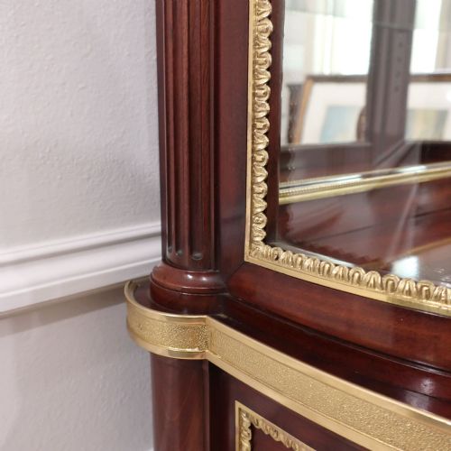 FRENCH LOUIS XVI STYLE DISPLAY CABINET ATTRIBUTED TO PAUL SORMANI - ADDITIONAL PHOTO 9