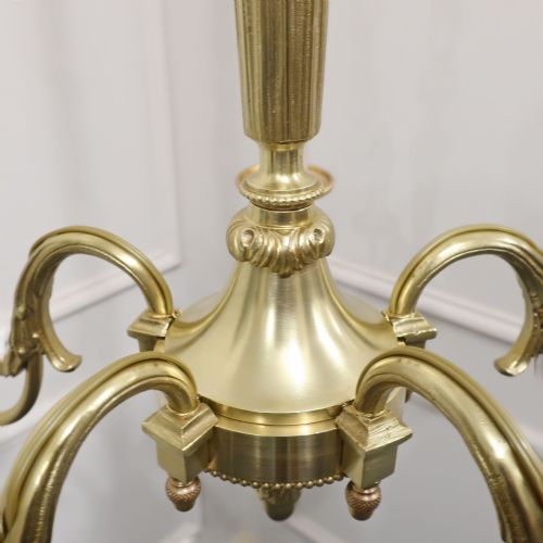 fig 4. French Gilt Bronze Five Arm Chandelier by Petitot