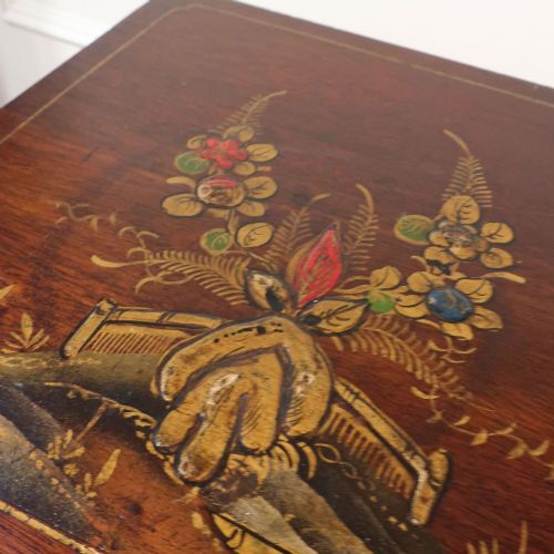 QUEEN ANNE STYLE CHINOISERIE NEST OF THREE TABLES - ADDITIONAL PHOTO 8