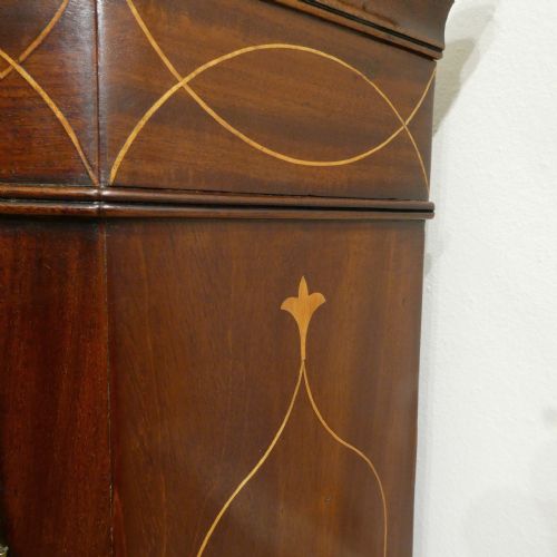 GEORGIAN MAHOGANY CORNER CUPBOARD - ADDITIONAL PHOTO 5