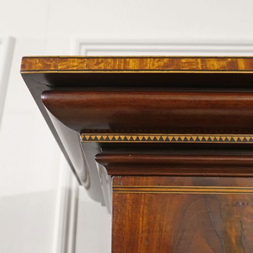 GEORGIAN MAHOGANY SECRETAIRE BOOKCASE - ADDITIONAL PHOTO 7