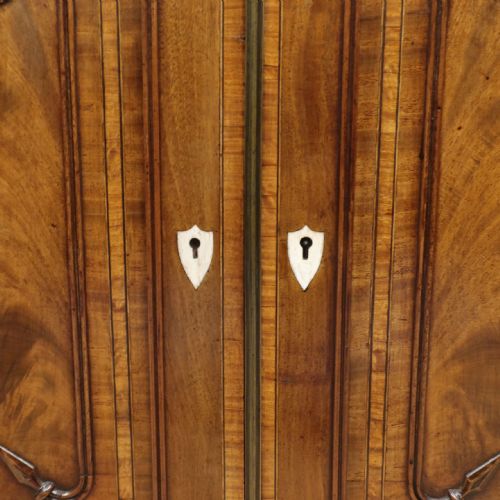 GEORGIAN MAHOGANY SECRETAIRE BOOKCASE - ADDITIONAL PHOTO 12