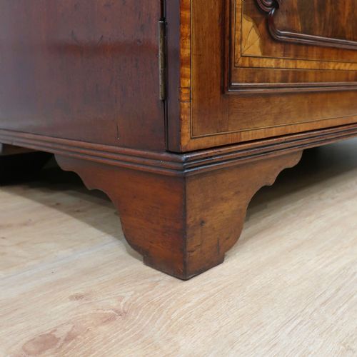 GEORGIAN MAHOGANY SECRETAIRE BOOKCASE - ADDITIONAL PHOTO 18