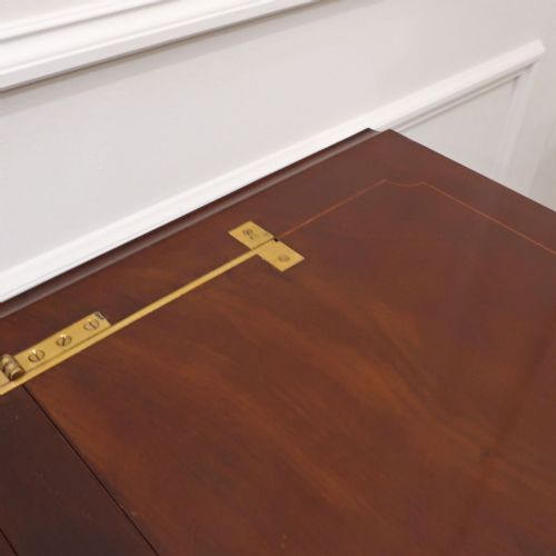 EDWARDIAN MAHOGANY MARQUETRY DRINKS TABLE - ADDITIONAL PHOTO 12