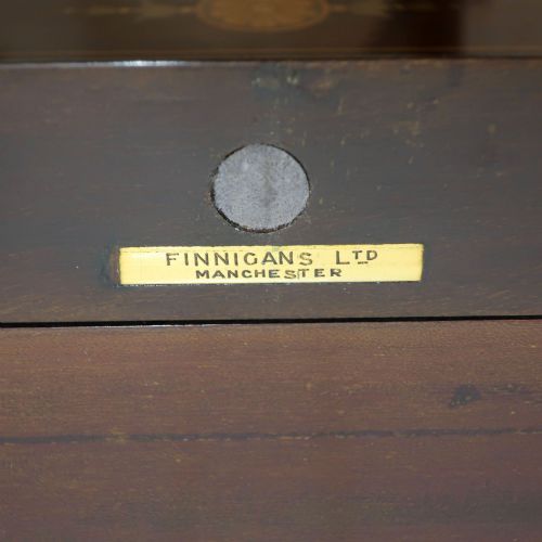 EDWARDIAN MAHOGANY MARQUETRY DRINKS TABLE - ADDITIONAL PHOTO 13