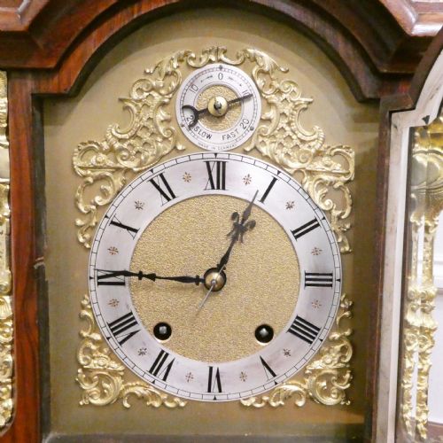 GERMAN TING TANG STRIKING BRACKET CLOCK BY SCHNECKENBURGER - ADDITIONAL PHOTO 2