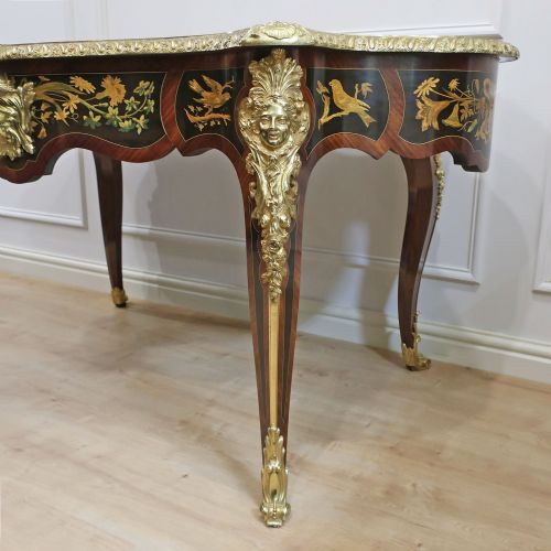 FRENCH LOUIS XV STYLE MARQUETRY WRITING TABLE - ADDITIONAL PHOTO 12