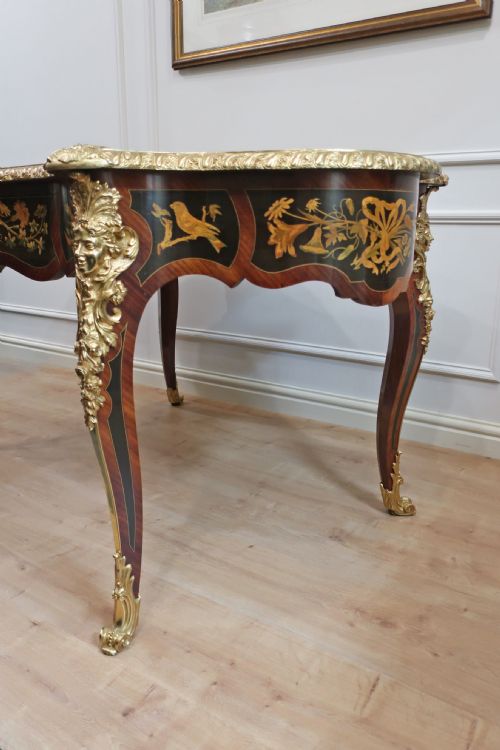 FRENCH LOUIS XV STYLE MARQUETRY WRITING TABLE - ADDITIONAL PHOTO 14