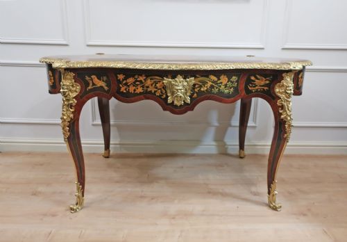 FRENCH LOUIS XV STYLE MARQUETRY WRITING TABLE - ADDITIONAL PHOTO 16