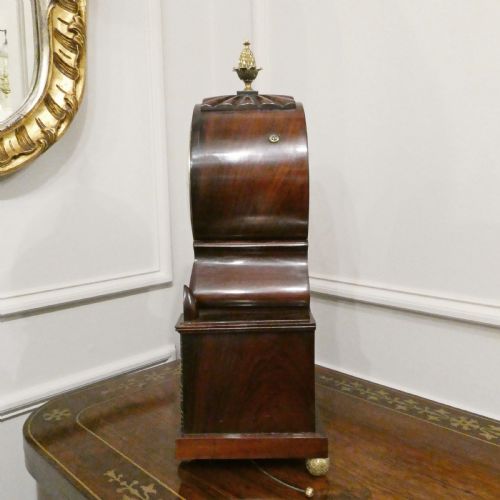 GEORGIAN ROSEWOOD BRACKET CLOCK BY TURNER OF LONDON - ADDITIONAL PHOTO 8